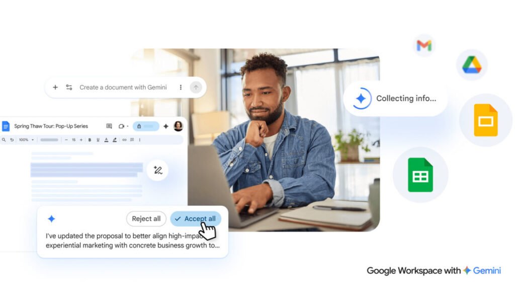 Google’s Gemini Gets a Deeper Workspace Integration: Less Thinking, More Typing