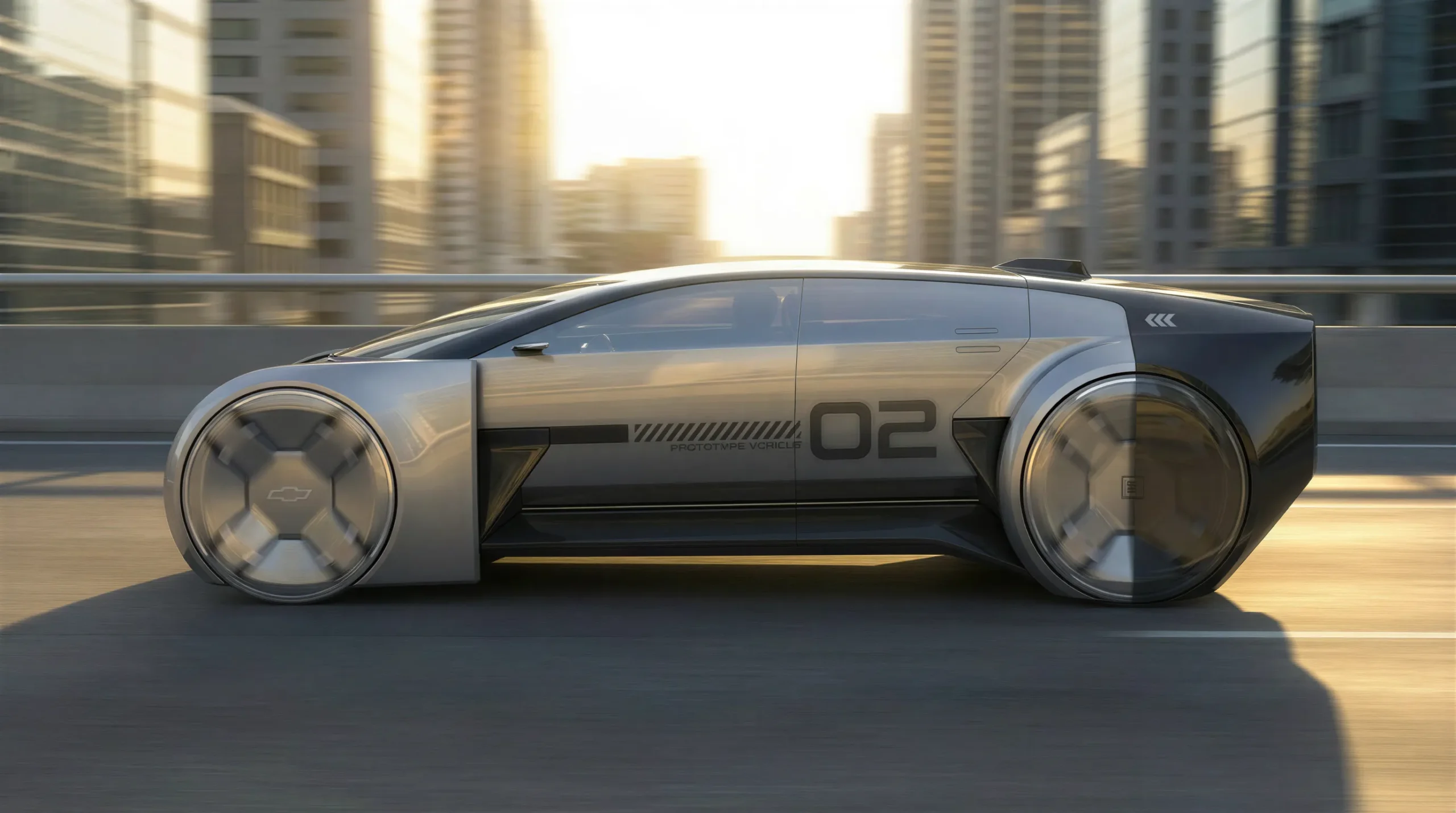 Concept rendering of an AI-designed vehicle